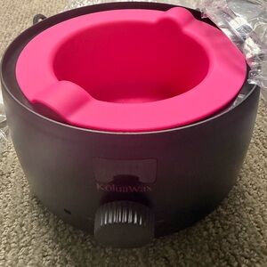 KoluaWax Pink and Black Wax Warmer